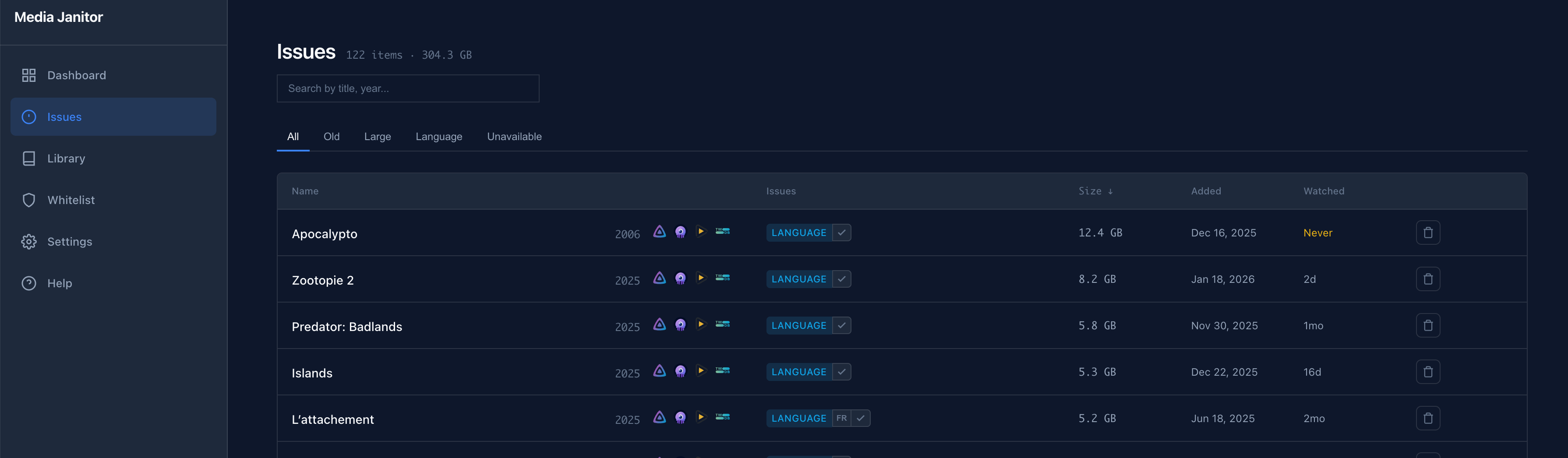 MediaJanitor Preview